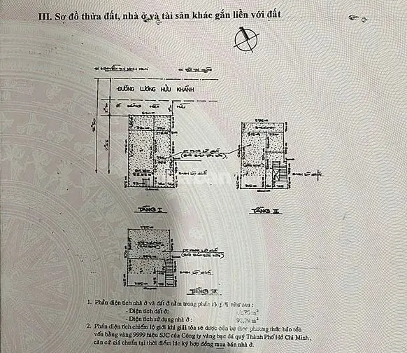Bán Nhà Quận 1 Đường Lương Hữu Khánh, 53M2, 2 Tầng, Vị Trí Vip, 22 Tỷ