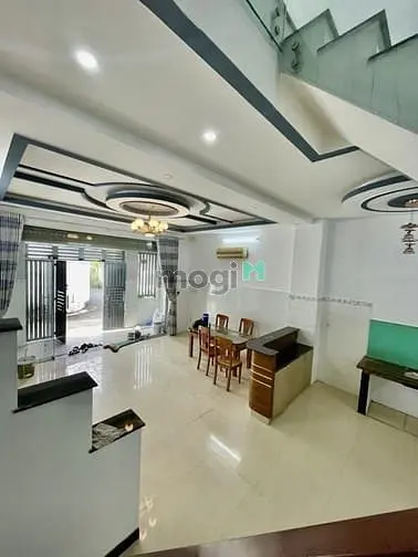 Nhà Thới An 12 Phường Thới An (Quận 12 Cũ) 4 Tầng Ngang 5M8 Hẻm 5M 4