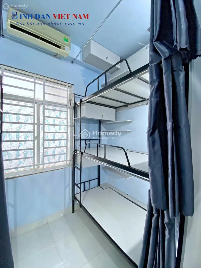 Ký Túc Xá Máy Lạnh - Giá Chỉ 950K - Ngay Trung Tâm Bình Thạnh - Giảm Ngay 300K