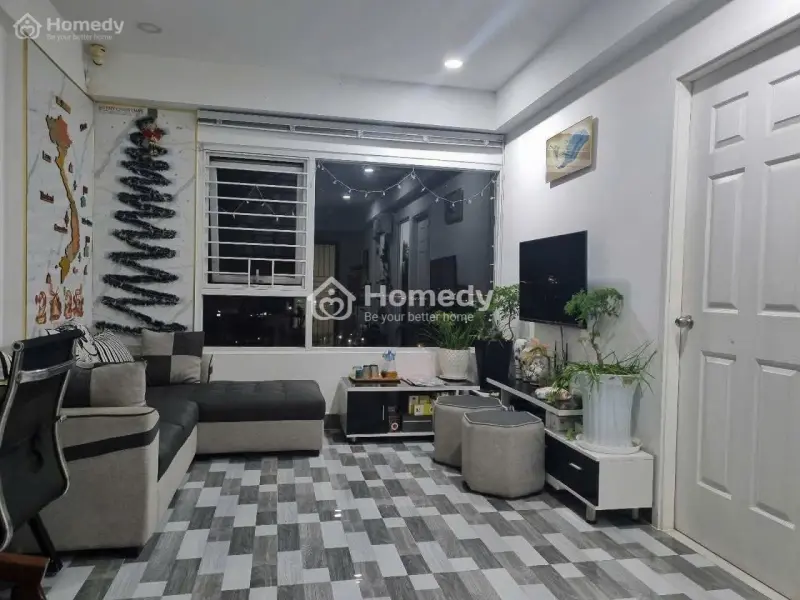 Chung Cư Topaz Home, Phan Văn Hớn, Q12: 2P Ngủ, Full Nội Thất, 2Wc, 7Tr
