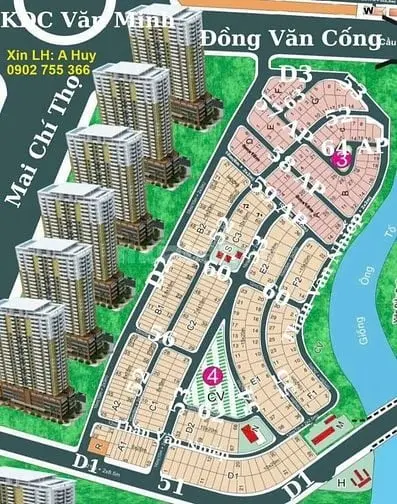 Bán Đất Biệt Thự Văn Minh Đường Thân Văn Nhiếp