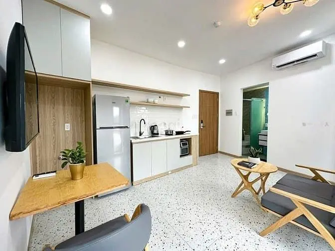Căn Hộ 1Pn Full Nt|Có Chỗ Đậu Oto Miễn Phí|Thảo Điền. Gần Cầu Sài Gòn