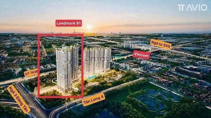 Chỉ 2,4 Tỷ All In - Sở Hữu Căn Hộ Trung Tâm Dĩ An, View Landmark 81