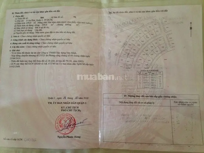 Bán Đất Biệt Thự Văn Minh Đường Thân Văn Nhiếp