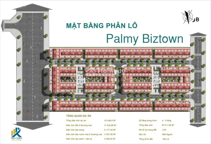 Palmy Biztown – Sở Hữu Shophouse Vị Trí Vàng Chỉ Từ 70Tr/M²!
