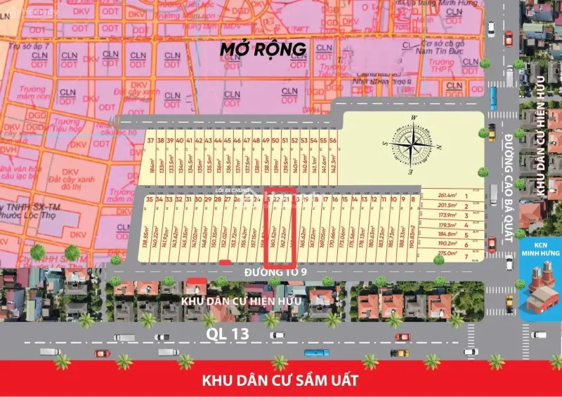 Cần Bán Gấp 2 Nền Đất Nằm Ngay Trung Tâm Thị Xã Chơn Thành Tỉnh Bình Phước Giá 570 Tr Một Nền .