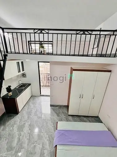 Cho Thuê Phòng Gác Ban Công Full Nội Thất Ở Nguyễn Xí Gần Đh Văn Lang