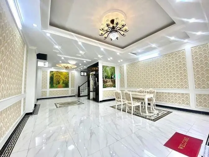Bán Nhà Thái Thịnh Đống Đa 60M2X6T Mặt Tiền 6,6M Ngõ Thông Ô Tô Tránh