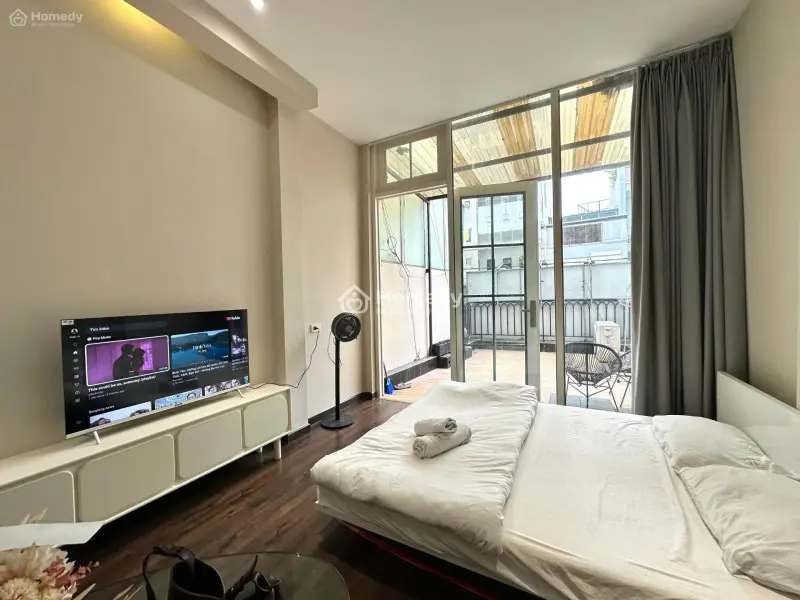 Cho Thuê Căn Hộ Quận 10 - Gần Đh Huflit - Bệnh Viện Nhi Đồng - Vạn Hạnh Mall Full Nội Thât