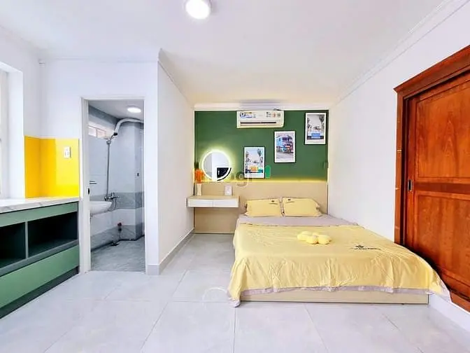Balcony Full Nội Thát, Máy Giặt Riêng Gần Vòng Xoay Dân Chủ