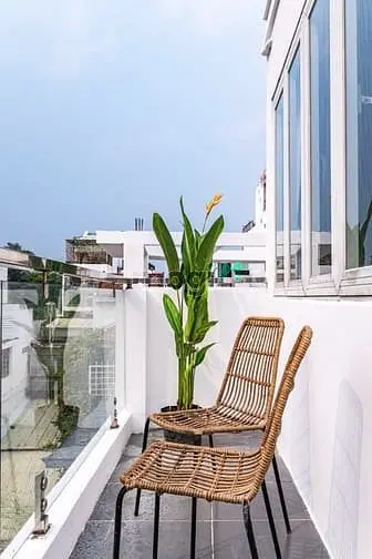 Balcony 1Pn Có Máy Giặt Riêng Đối Diện Cv Lê Văn Tám