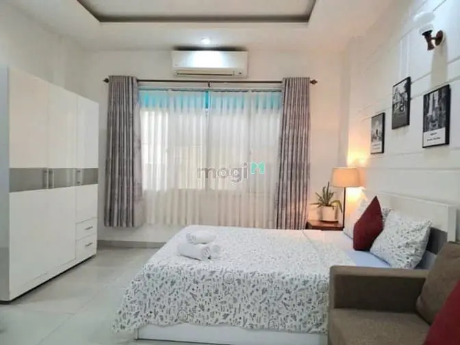 Cho Thuê Studio 35Sqm Ngay Đường Đặng Thuỳ Trâm, Bình Thạnh Gần Đh Vlu