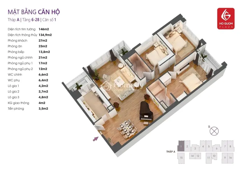 Mở Bán 34 Tr/M2 Dự Án Hồ Gươm Plaza Đóng 30% Nhận Nhà Ở Luôn, Chiết Khấu 7% Tặng Nội Thất 400 Triệu