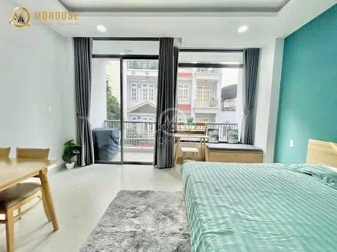 Cho Thuê Phòng Ban Công,Máy Giặt - Đặng Thuỳ Trâm Gần Văn Lang, Hutech