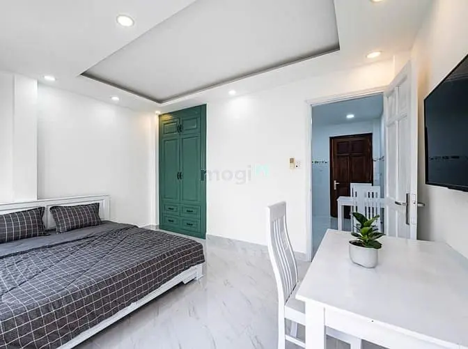 Balcony 1Pn Có Máy Giặt Riêng Đối Diện Cv Lê Văn Tám