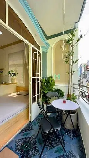 Căn Hộ Balcony Full Nội Thất Gần Cv 23/9