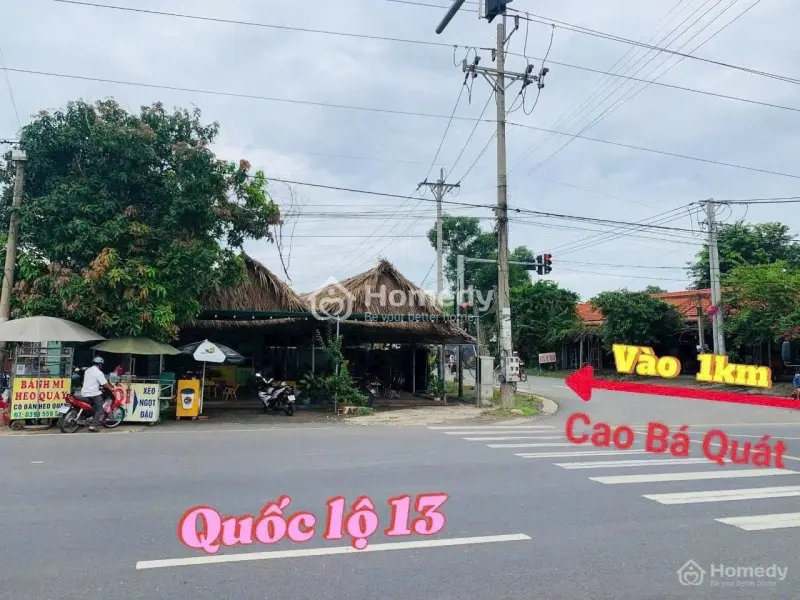 Cần Bán Đất Khu Vực Chơn Thành Binh Phước. Đất Mặt Tiền Đường Cao Bá Quát,.