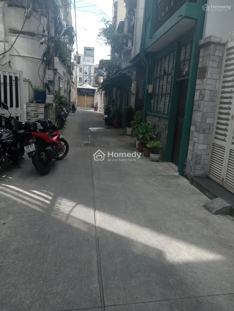 Nhà, Hẻm 4M Thông Chợ, Lý Thái Tổ, Quận10, 4 Tầng,  4.5 X 13.5M, 5Phòng, Shr, P10, Quận10, 7.2Tỷ Tl