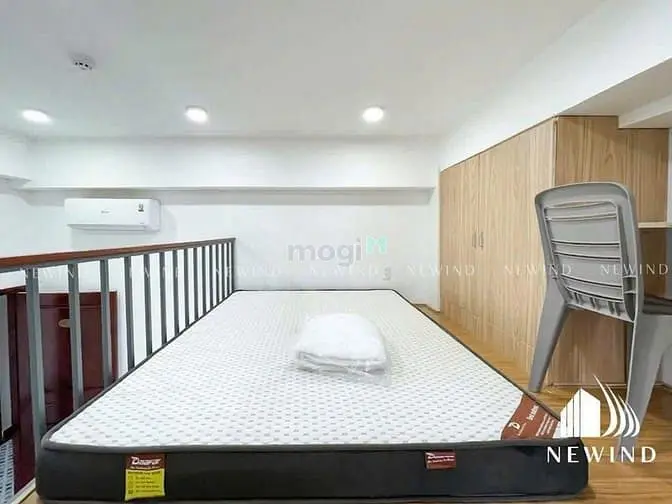 Phòng Gác Ban Công Full Nội Thất Ở Nơ Trang Long Gần Đh Văn Lang, Iuh