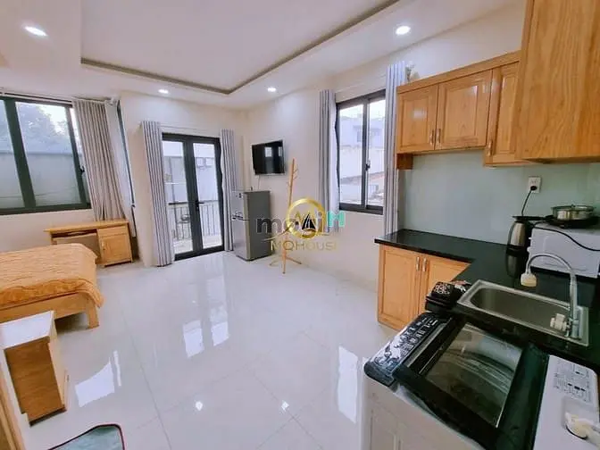 Studio Balcony Full Nội Thất Ngay Bờ Kè Hoàng Sa Quận 3