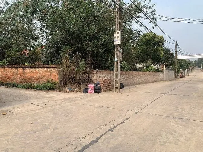 Bán 360M Lô Góc, Full Thổ Cư. Minh Trí (Kim Anh) Sóc Sơn. Đường 8M