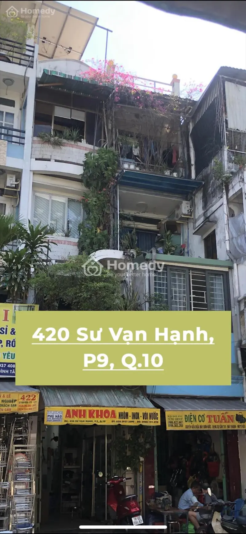 Cho Thuê Nhà Mặt Tiền Quận 10, Có Hệ Thống Điện Mặt Trời