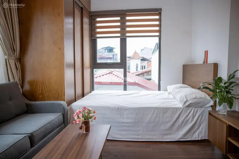 Giảm Ngay 3 Triệu Cho Mùa Dịch, Căn Hộ Cao Cấp, 1Pn Nội Thất Mới 100%, Có Ban Công, Ở Đào Tấn