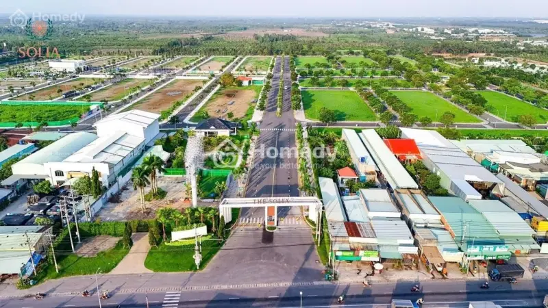 Đất Nền Mặt Tiền Vành Đai 4 Trung Tâm Bến Lức – Giá Chỉ Từ 1,75 Tỷ, Đã Có Sổ Hồng Riêng Từng Nền