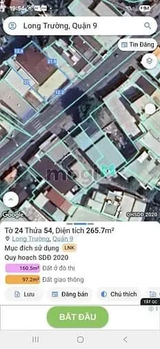 Bán Nhà Mặt Tiền Nguyễn Duy Trinh, P. Long Trường, Quận 9 Ngang 12M