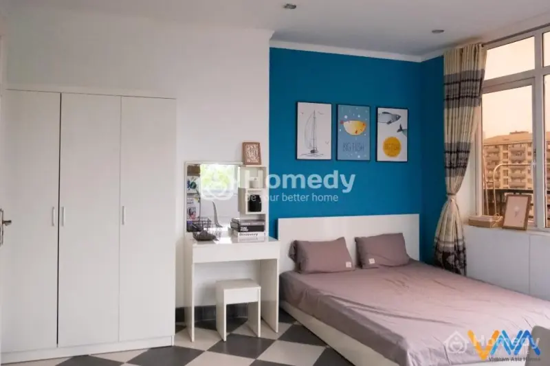 Căn Hộ Dịch Vụ, Chung Cư Mini Cao Cấp Vnahomes 350 Đường Bưởi Cửa Sổ Lớn, Mặt Đường Bưởi