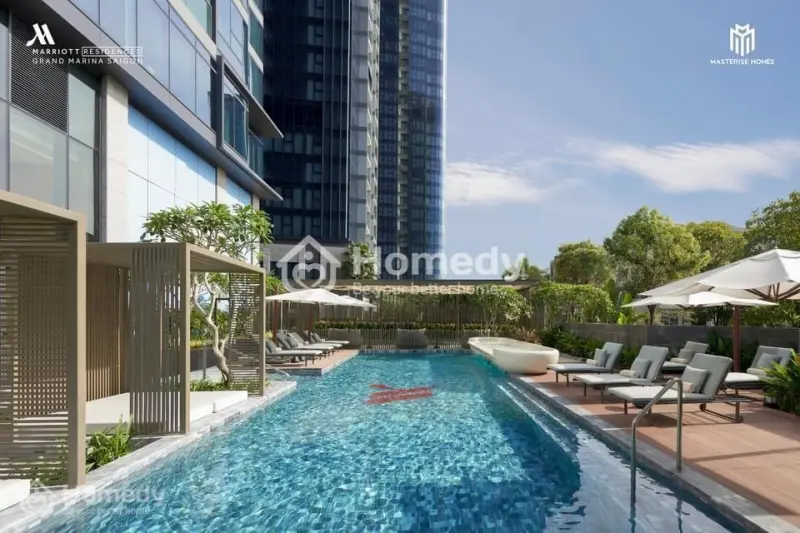 Bán Gấp Chcc Grand Marina, 22 Tỷ, 60M2, 1Pn, 1Wc, Nội Thất Full, Pháp Lý Sổ Hồng, Tdt, P.bn, Q1.