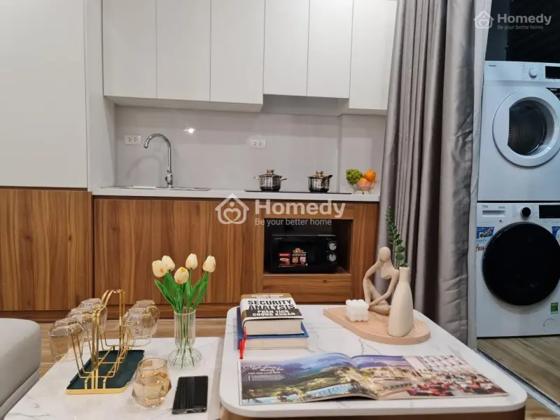 Cho Thuê Căn Hộ Ở Đào Tấn, 1 Ngủ ( Máy Giặt Sấy Riêng Trong Phòng), Ban Công Rộng Thoáng