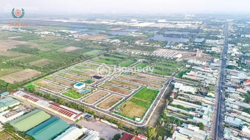 Đất Nền Mặt Tiền Vành Đai 4 Trung Tâm Bến Lức – Giá Chỉ Từ 1,75 Tỷ, Đã Có Sổ Hồng Riêng Từng Nền