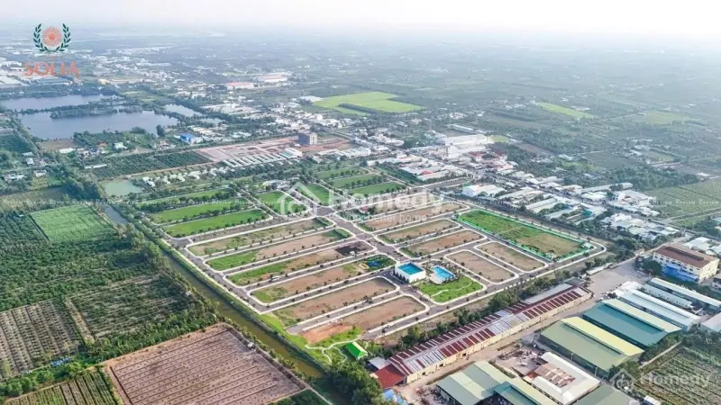 Đất Nền Mặt Tiền Vành Đai 4 Trung Tâm Bến Lức – Giá Chỉ Từ 1,75 Tỷ, Đã Có Sổ Hồng Riêng Từng Nền