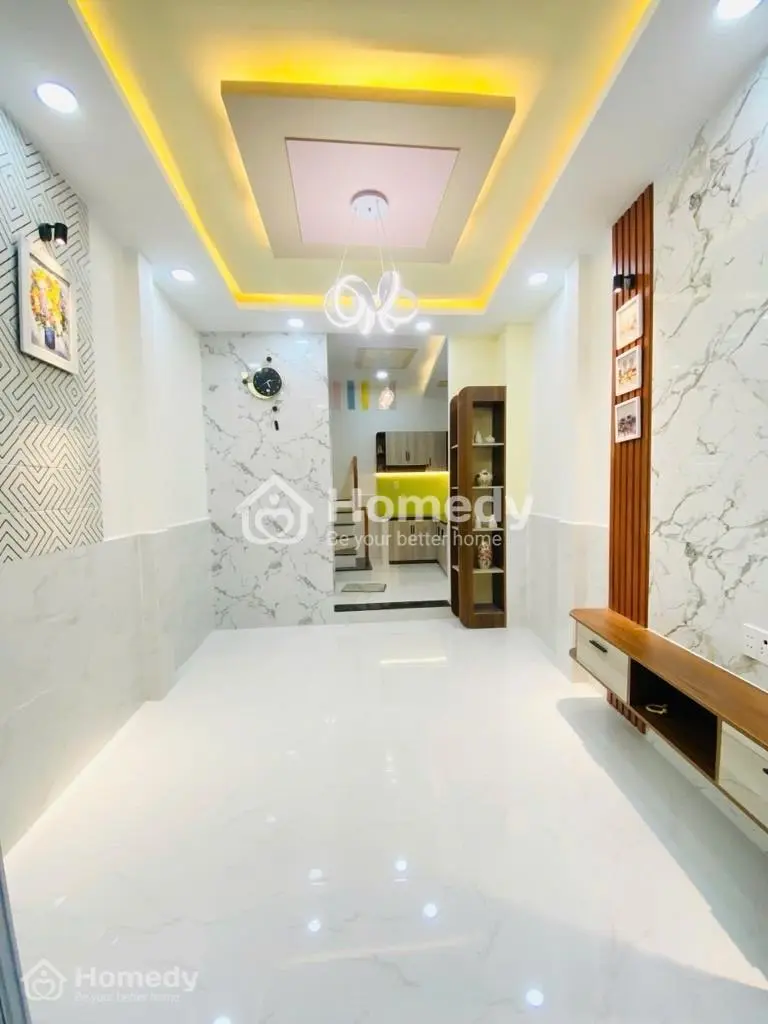 Nhà Mới Sạch Đẹp 2 Tầng Gần Cầu Số 2 Bình Đông Quận 8, 35M² 2Pn 2Wc, Sổ Hồng Riêng, Nhỉnh 3 Tỷ