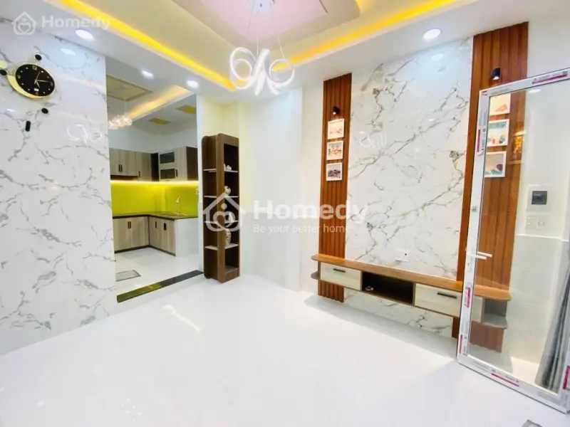 Nhà Mới Sạch Đẹp 2 Tầng Gần Cầu Số 2 Bình Đông Quận 8, 35M² 2Pn 2Wc, Sổ Hồng Riêng, Nhỉnh 3 Tỷ