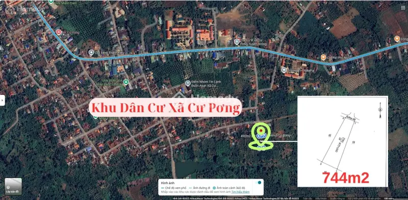 Cần Bán Nhanh Lô Đất Đẹp 744M² Có Sẵn 100M² Thổ Cư.