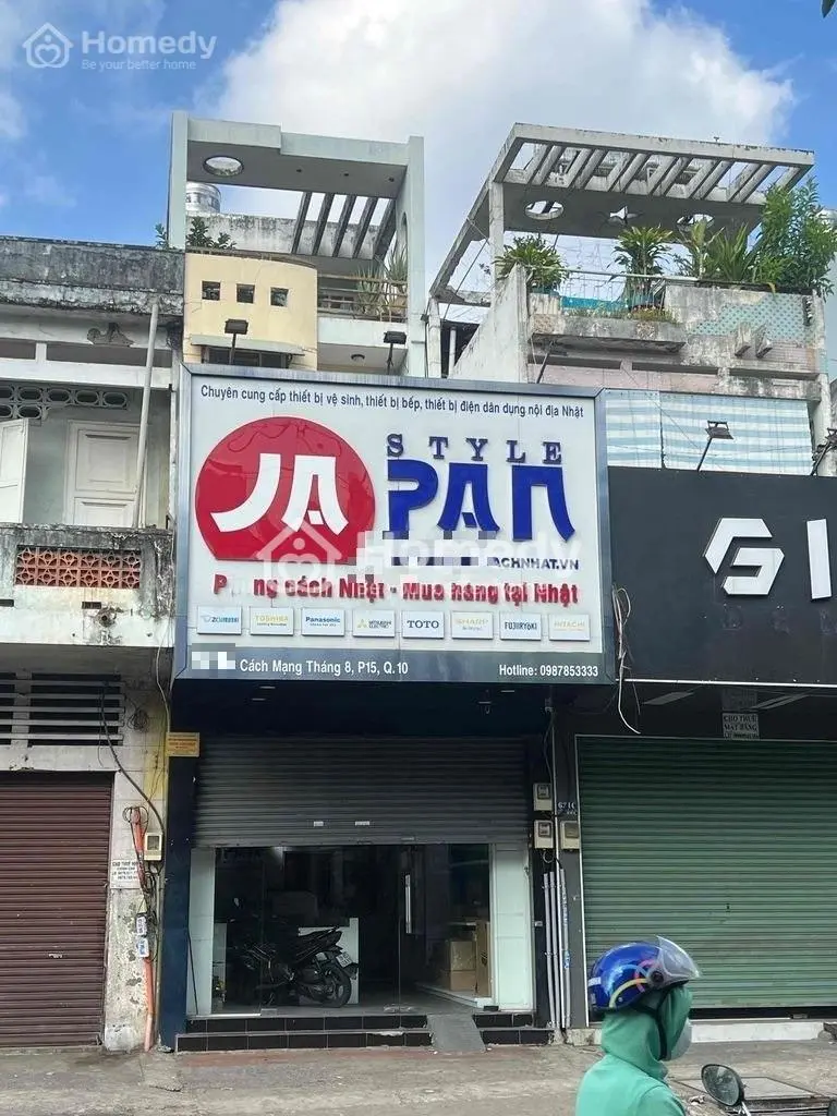 Cho Thuê Nhà Mt Cách Mạng Tháng Tám, Phường 15, Quận 10 Giá 26 Triệu 80M².