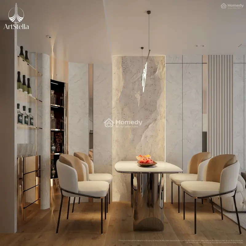 Căn Hộ Art Stella Dĩ An 3Pn, 2Wc, 96M2 Phường Đông Hoà, Tphcm, Ngay Ga Metro, Bidv Cho Vay 40 Năm