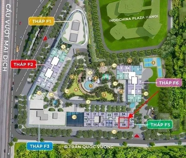 Cc Sun Feliza Suites Cầu Giấy . Giá Từ 4,5Tỷ