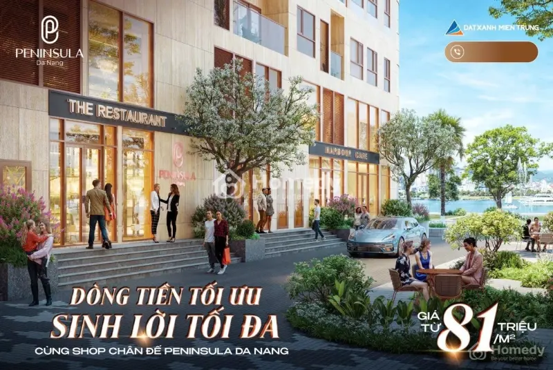 Với 5,43 Tỷ (30% Vốn Ban Đầu) Sở Hữu Ngay Nhà Phố Thương Mại Ven Sông Hàn Đà Nẵng
