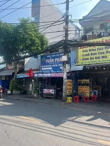 Bán Nhà 3.65 X16.5M, 1 Lầu, Mặt Tiền Âu Dương Lân