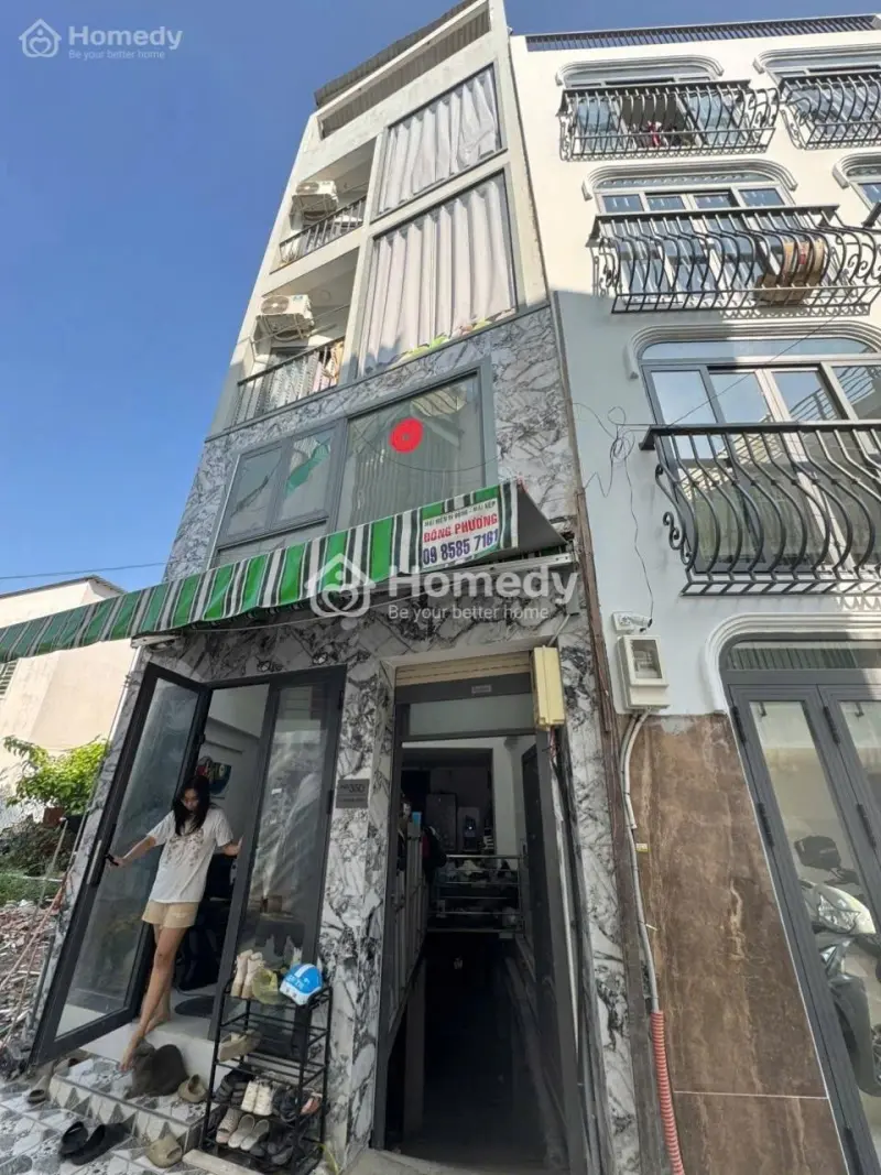 Chủ Bán Gấp Nhà 5Lau,52M,6Chdv,Hầm,Lê Quang Định,Bình Thạnh,Hơn 7Ty