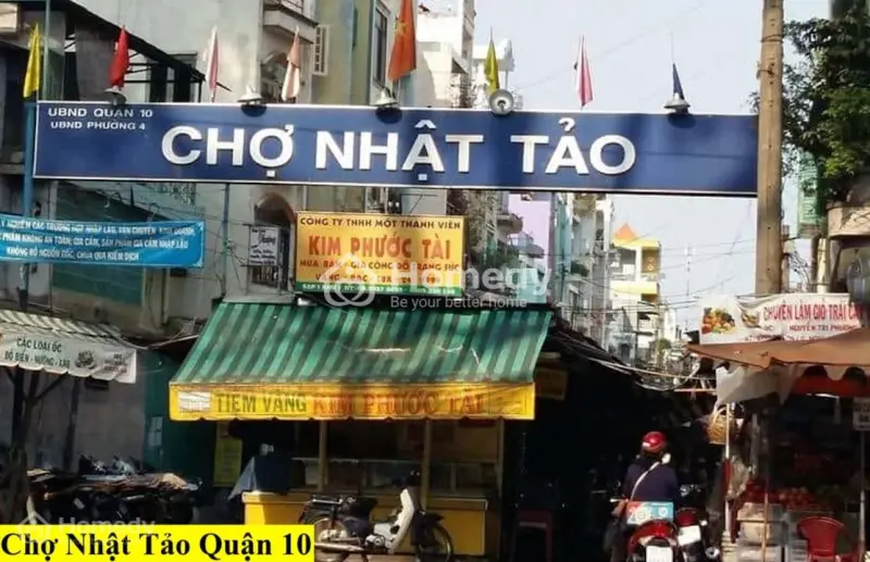 Cho Thuê Nhà Mặt Tiền Chợ Nhật Tảo Thuận Tiện Kinh Doanh Buôn Bán