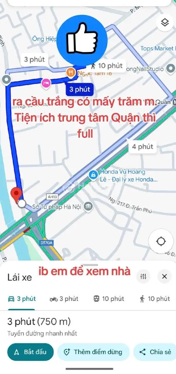 💥 Siêu Phẩm View Hồ- 5 Tầng - Trung Tâm Thanh Bình-Hà Đông 💥Dưới 9Tỷ