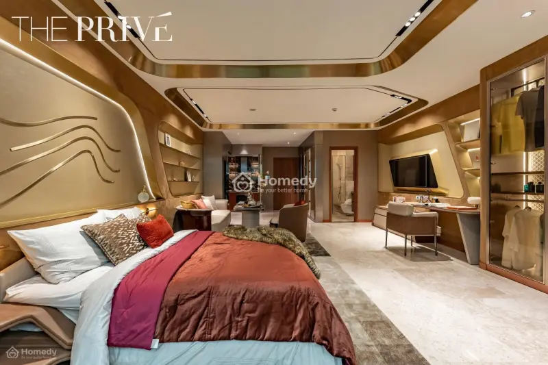 Căn Hộ Cao Cấp The Prive, View Đẳng Cấp 3 Mặt Giáp Sông, Đầu Tư F1 8.6% Chỉ 500Tr, Htls 24 Tháng