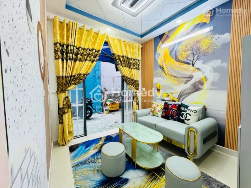 Nhà Mới 1 Lầu Khu Dân Cư An Ninh Pháp Lí Chuẩn Q12