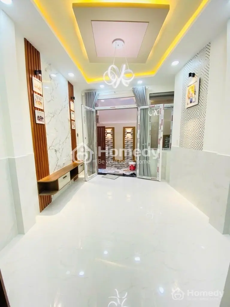 Nhà Mới Sạch Đẹp 2 Tầng Gần Cầu Số 2 Bình Đông Quận 8, 35M² 2Pn 2Wc, Sổ Hồng Riêng, Nhỉnh 3 Tỷ