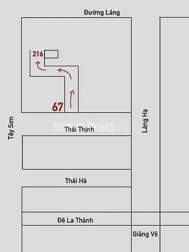 Bán Nhà Ngõ 67 Thái Thịnh Hà Nội, Ngõ Ôtô Tiện Kinh Doanh