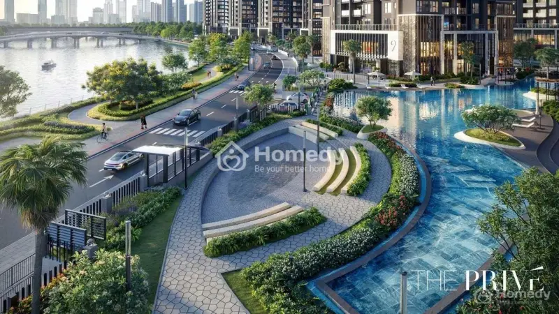 Căn Hộ Cao Cấp The Prive, View Đẳng Cấp 3 Mặt Giáp Sông, Đầu Tư F1 8.6% Chỉ 500Tr, Htls 24 Tháng